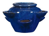 Blue flower pot